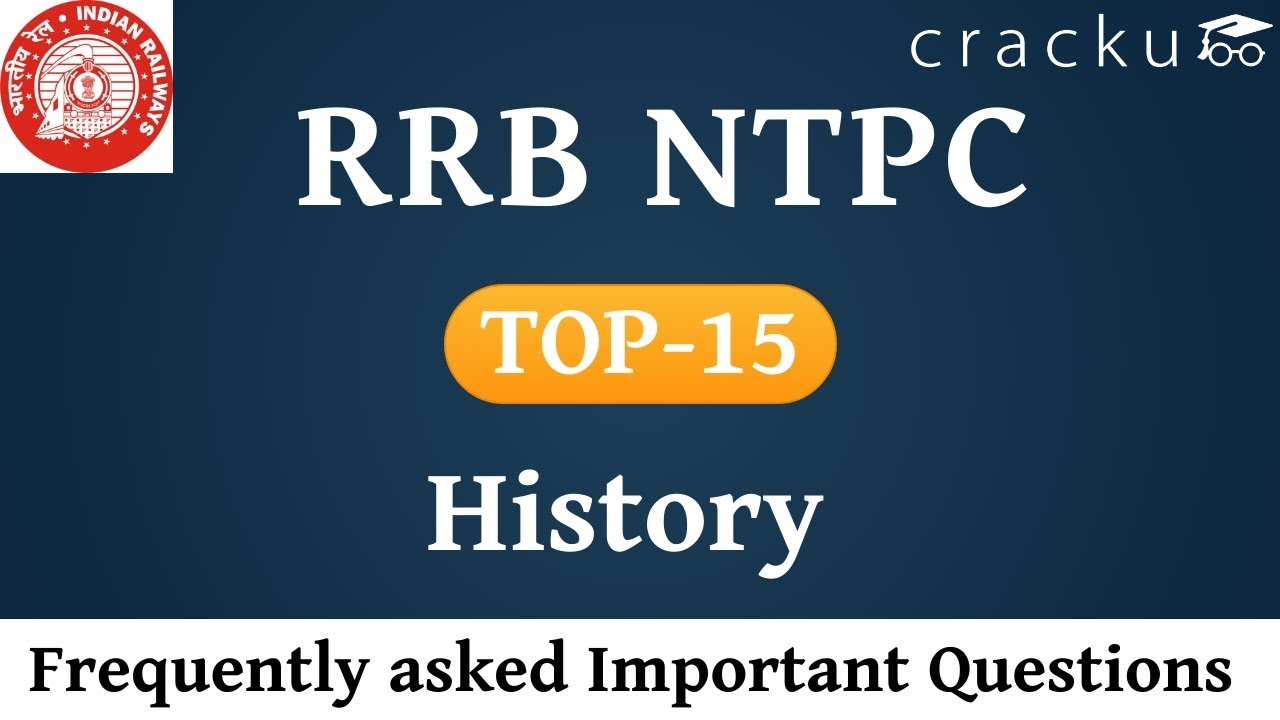 Important History Questions For RRB NTPC Exam 2019 - MaxresDefault