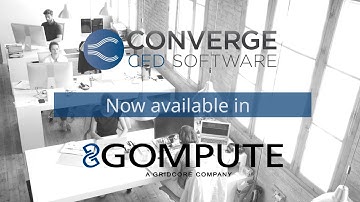 Run Converge in the Gompute HPC Cloud