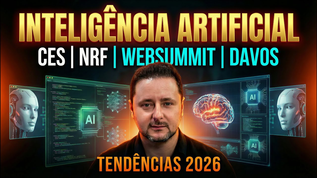 CES, Davos, NRF e Web Summit: as 7 viradas da IA em 2026 (e o que muda ...