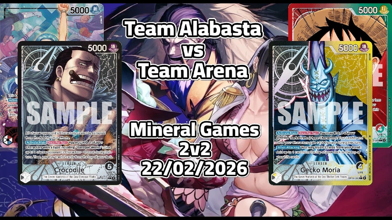 Crocodile (OP14) VS Gecko Moria (OP14) | 2v2 - Mesa A | 22/02/26