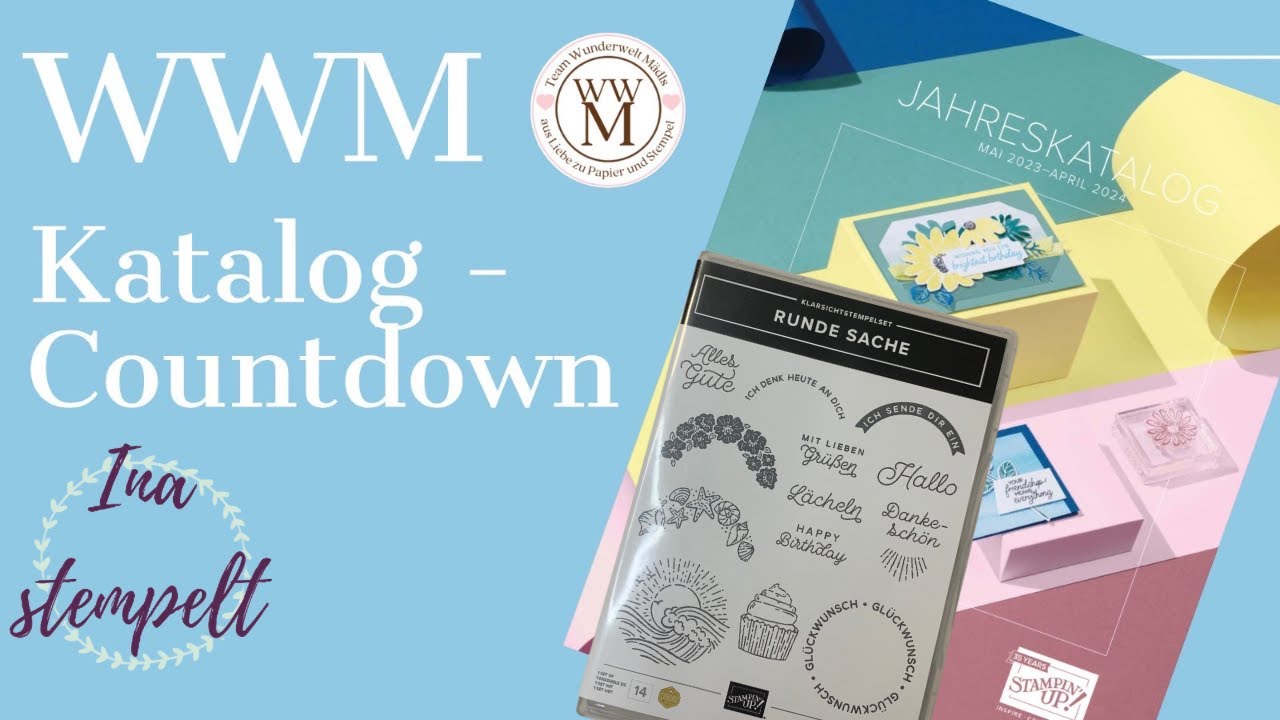 Der WWM Katalog - Countdown | Stempelset Runde Sache | Kartenideen | stampin’up! | Jahreskatalog