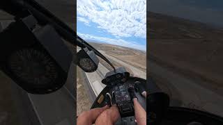 R22 Left 180 autorotation