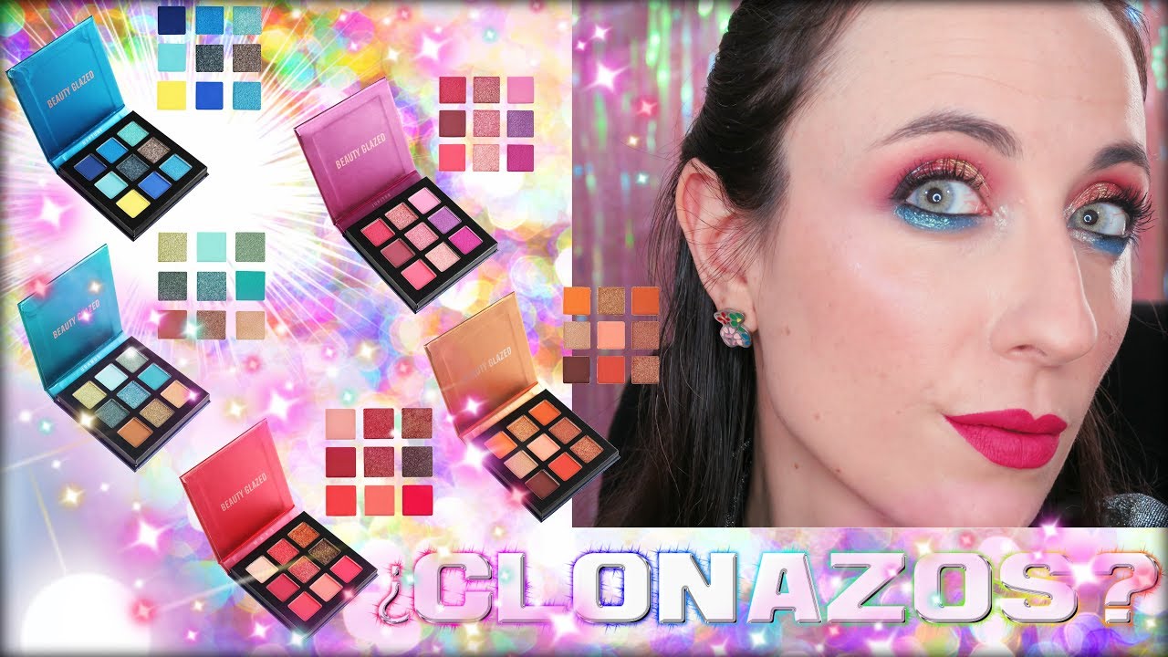 PALETAS DE SOMBRAS BEAUTY GLAZED DE ALIEXPRESS: ¿CLONAZOS?