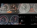 All BMW 320d acceleration 0-100kmh (e46 e90 f30 g20)