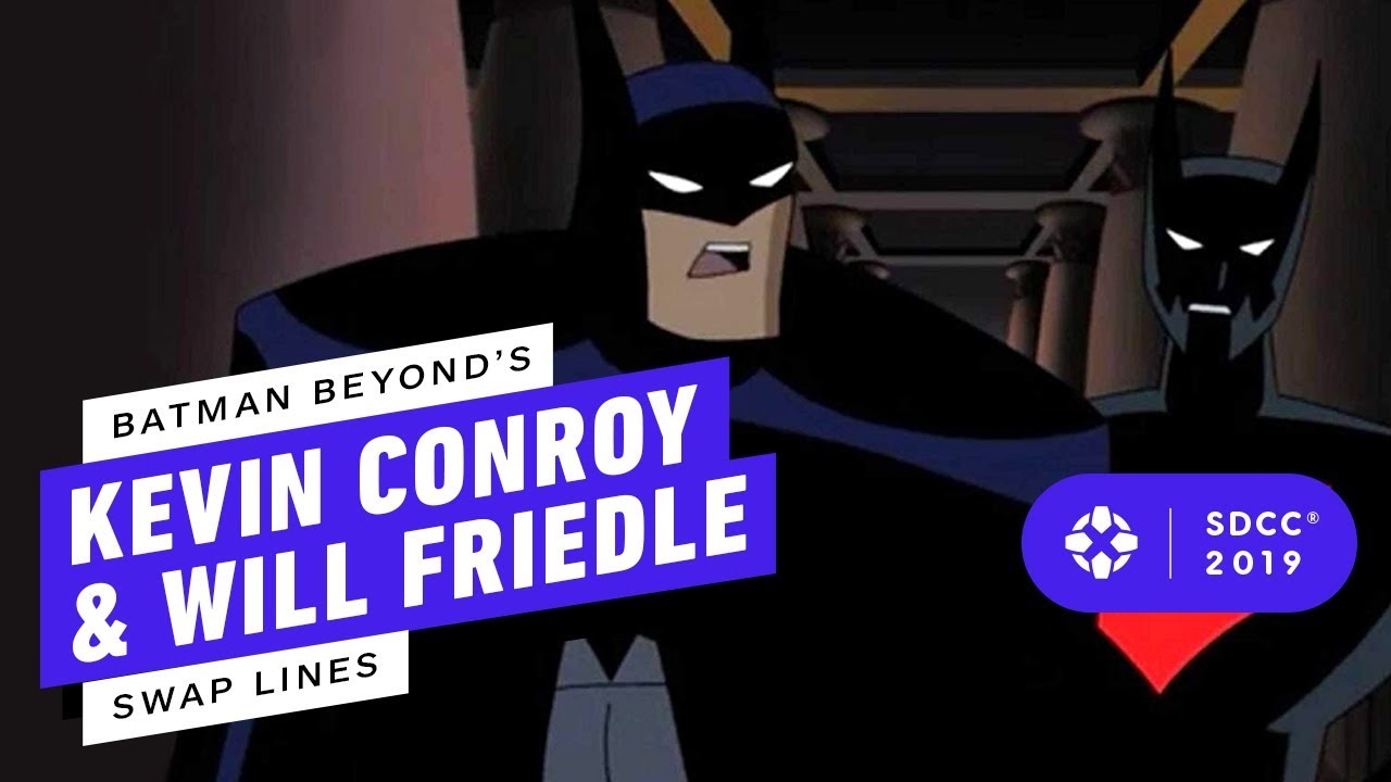 Batman Beyond's Kevin Conroy and Will Friedle SWAP Lines - Comic Con 2019 -  YouTube