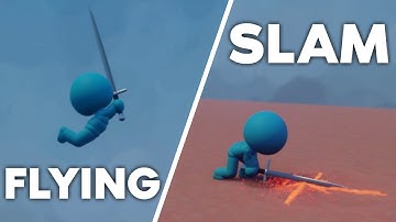Flying Slam Attack Animation | Dreams Tutorial