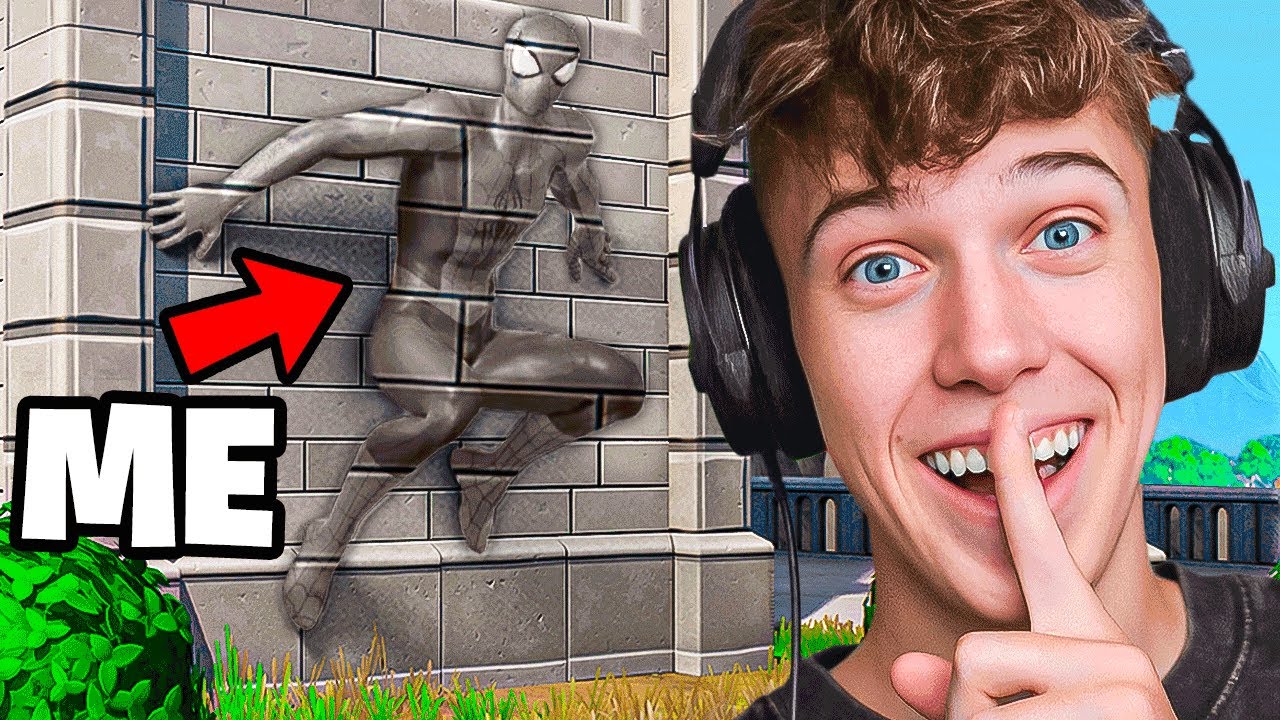Busting SECRET TikTok Hiding Spots in Fortnite!