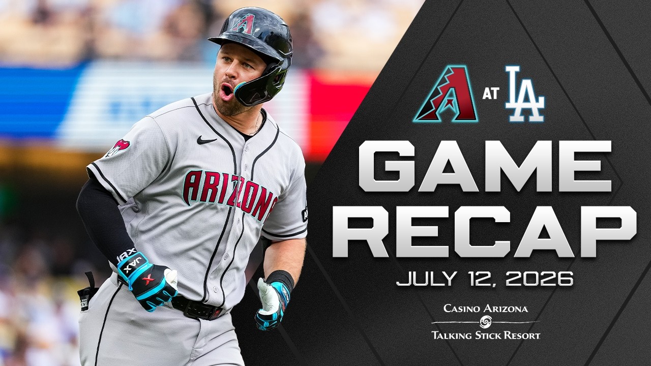 D-backs vs. Dodgers Game Highlights (7/12/26) | MLB Highlights | Arizona Diamondbacks