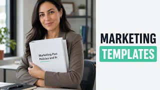 Marketing Plan Policies and Procedures Manual Editable Templates