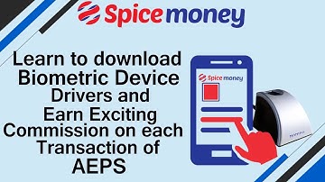 Download & install supporting application of Biometric device for Spice Money (in English:APP)
