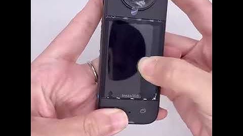 Installation guide for T Tersely screen protector for Insta360 X3