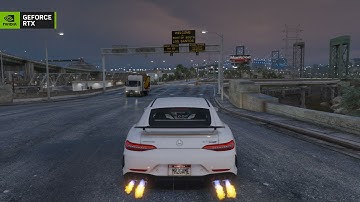 Maxed Out GTA 5 With Realistic Vegetation And Photorealistic Graphics Mod On RTX 3080 4K Ray Tracing