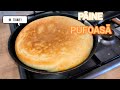 Rețetă de pâine 500 Gr făină / turtă coaptă in tigaie