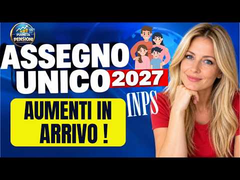 Video ASSEGNO UNICO 2027: AUMENTI 2,9% | Nuovo ISEE e IMPORTI