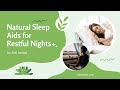 Sleep Better Naturally: Aromatherapy, Meditation & Yoga for Restful Nights