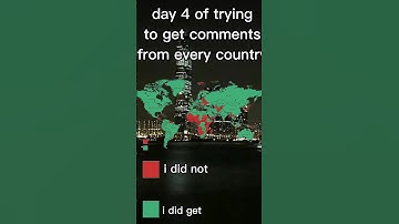 Day 5 of trying to get comments from every country #geography #countries #maps #viral #shorts
