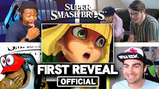 All Reactions to MIN MIN Reveal Trailer - Super Smash Bros. Ultimate