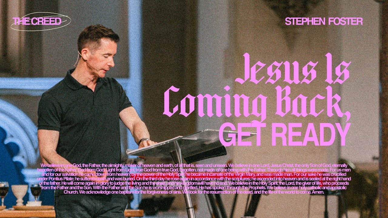 Jesus is Coming Back, Get Ready | Stephen Foster - YouTube
