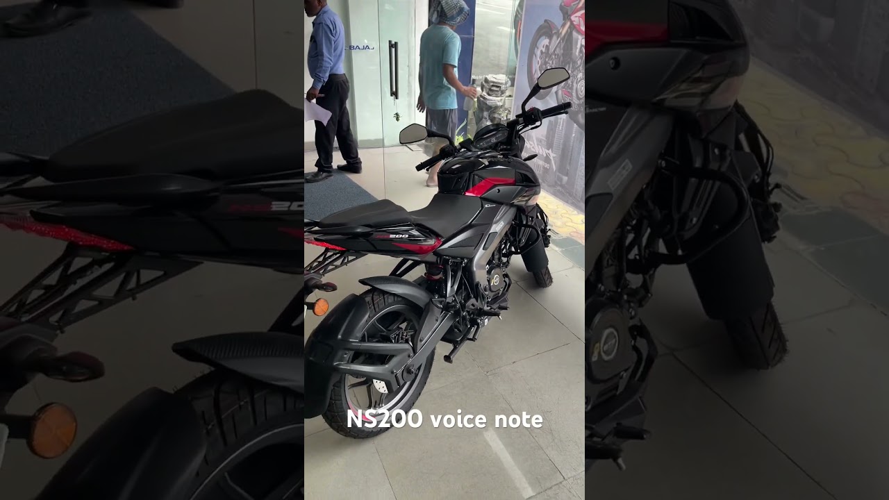 Bajaj Pulsar NS200 voice note 