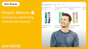 Shopify Markets 🌍 You can now customise content per country!