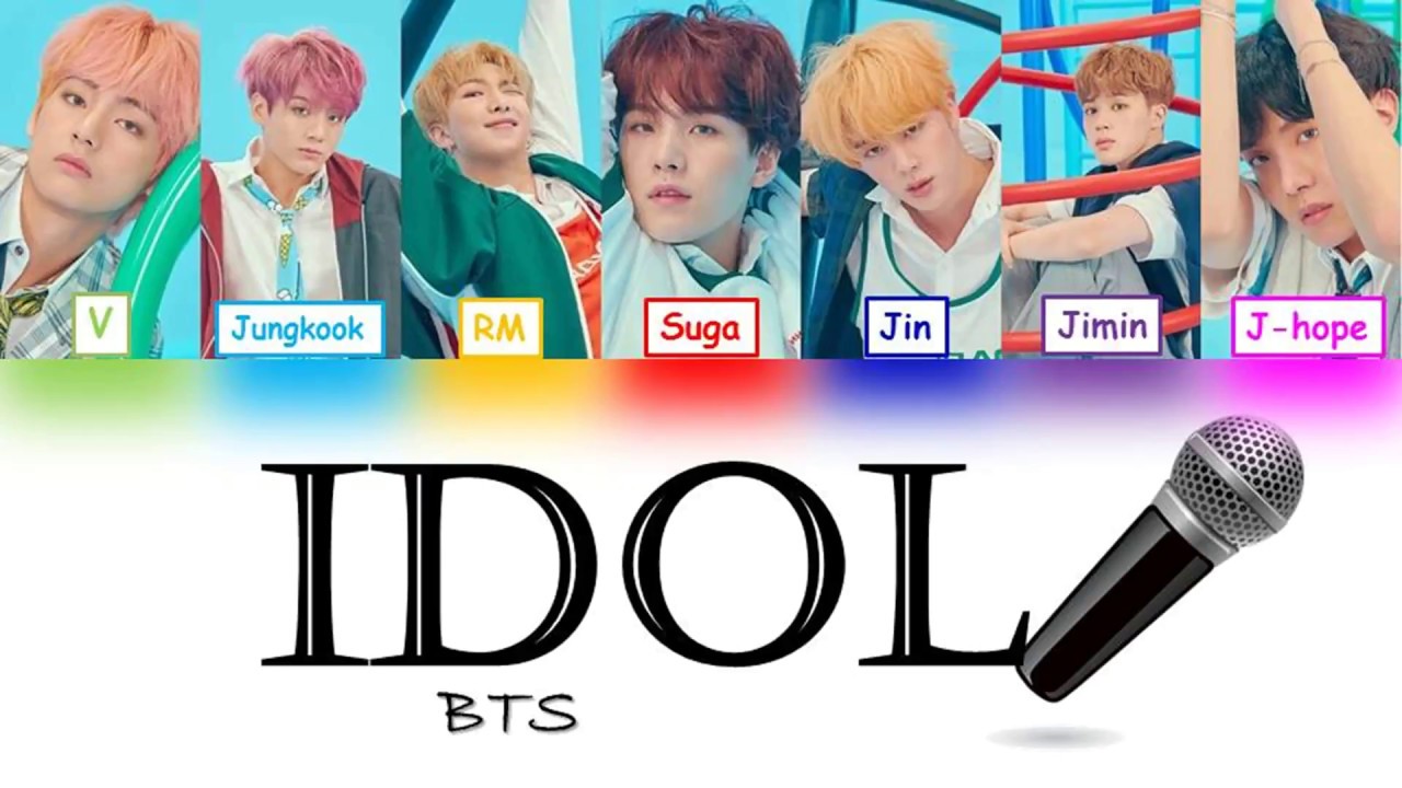 BTS (방탄소년단)'IDOL' [Feat NICKI MINAJ] Lyrics Color Coded
