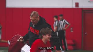 Wisconsin Football: (WI)red with Coach Longo