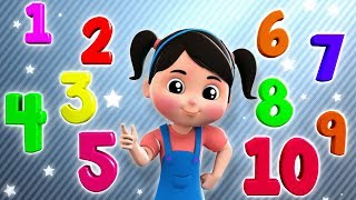 numbers song learn to count 1 10 kids songs and cartoons by farmees