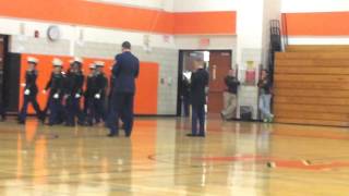 Mexico Academy 2014 Drill Meet - Halsey Unarmed Platoon