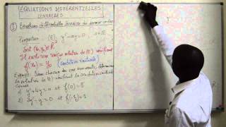 Course - Final Year - Mathematics: Linear Differential Equations Suite 2