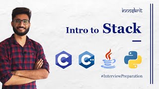 1. Intro to Stack | DS & Algo | Interview Preparation | C++ | Java | Python Stack Data Structure And Algorithms Interviews Question Coding Tutorial Hello World Prince