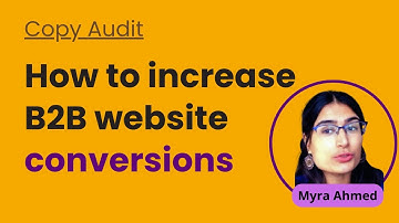 How to increase B2B SaaS website conversions - quick audit (before and after!)