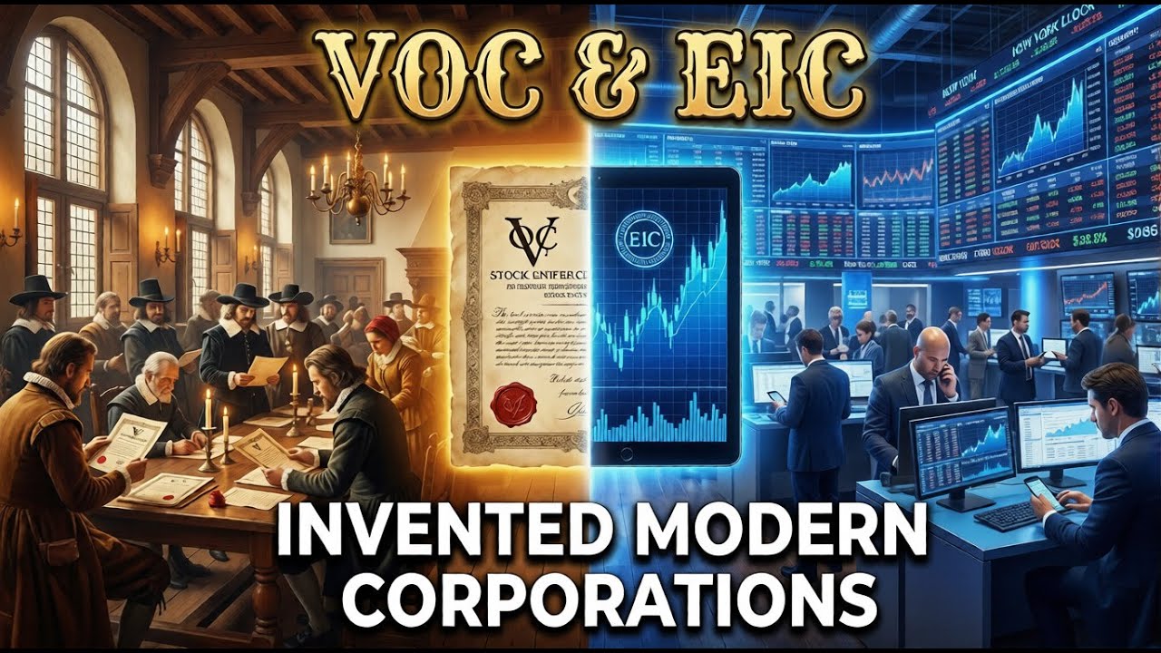 Joint-Stock Companies — How the VOC & EIC Invented the Modern Corporation