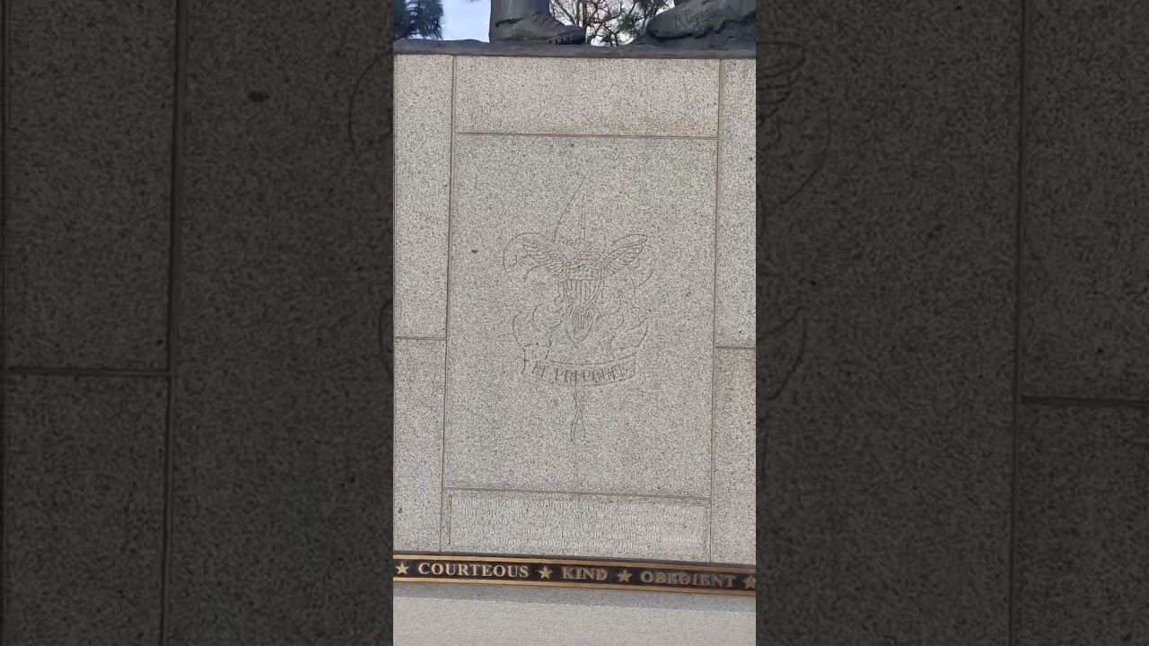 Did you know they have a Boy Scout Memorial in Spokane Washington? 