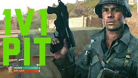 PIT 1V1‘S AGAINST RANDOM PEOPLE IN COD WW2!!