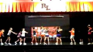 UCA Extreme Routine Dance 2010 (1st Time Practice)