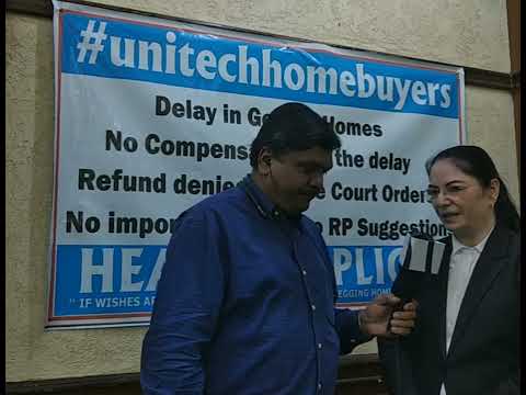 #unitech Home Buyers, views of Supreme Court Lawyer Dr (Ms) Chandra in Talk with Sanjay Agrawal