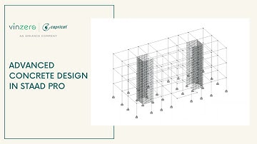 Advanced Concrete Design in STAAD Pro