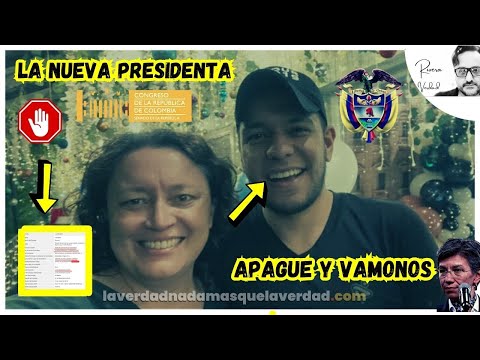 SENADORA ANGÉLICA LOZANO PRESIDENTA DEL SENADO - APAGUE Y VÁMONOS -