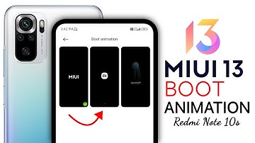 miui 13 theme with boot animation and charging animation for redmi device without root. #miui