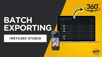 Batch Exporting Multiple 360 Images and Videos in Insta360 Studio