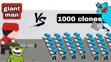 Oggy and jack try to Max Level in Clone Armies Game 😱 clone armies gameplay