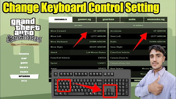 Gta San Andreas definitive edition  Keyboard Control Setting ||gta vehicle driving setting ||