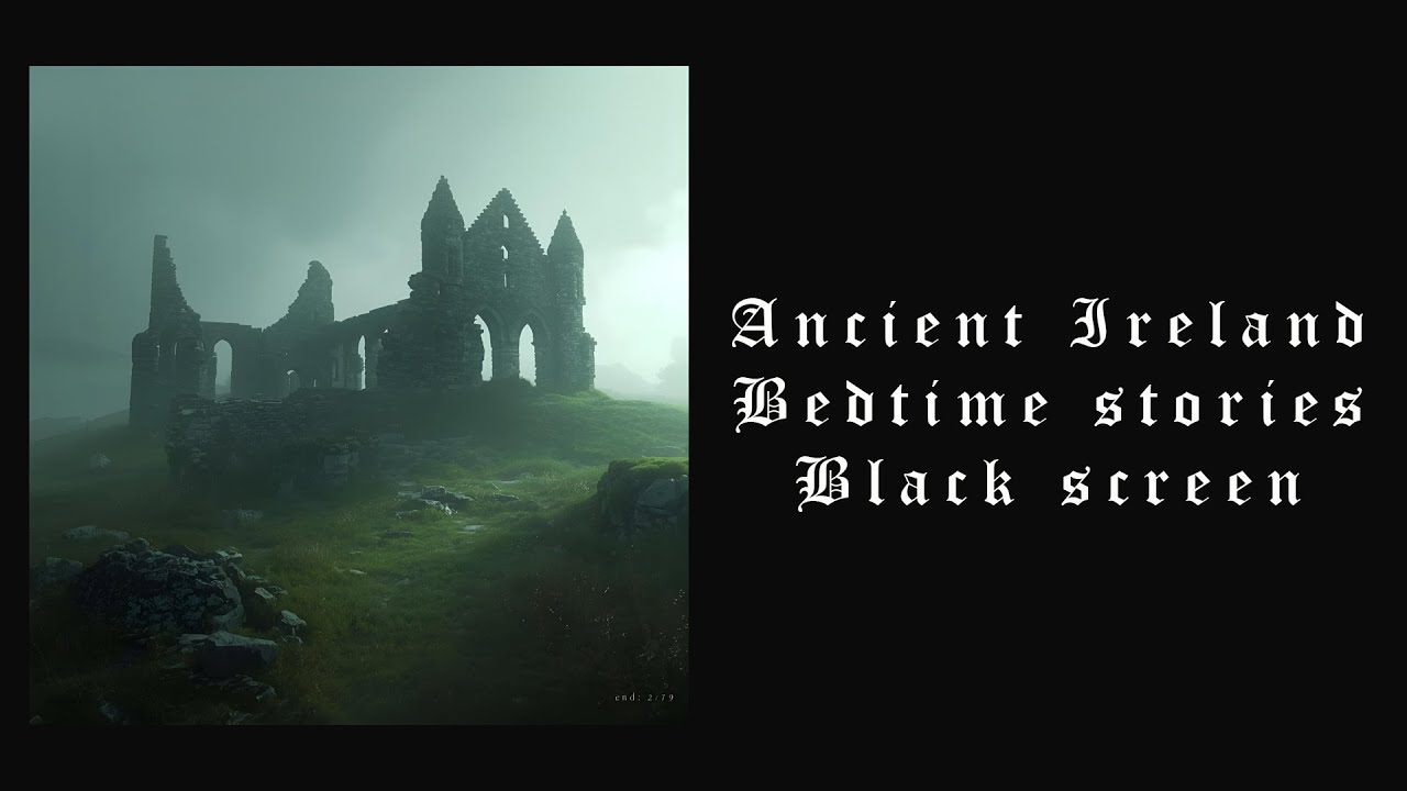 "Ancient Ireland Stories for Sleep | Black Screen | 50 Minutes of Calm Irish History & Folklore"