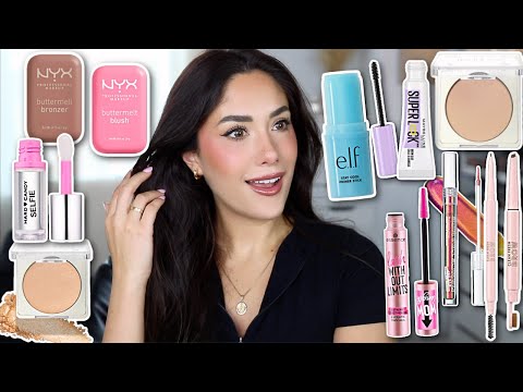 TESTING NEW DRUGSTORE MAKEUP | watch BEFORE you BUY!