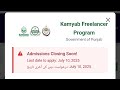 How to apply online Kmyab Freelancer Program | kfp program 2025 apply online | apply free online