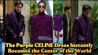 It Didn’t Take Long: Taehyung Turns CELINE’s Runway Dress into a Global Trend