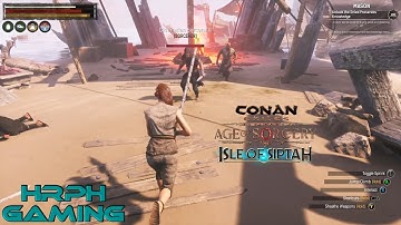Journey Steps, Gravedigger and Our First Thrall ! - Conan Exiles AOS CH3, Siptah, Solo on PC [E02]