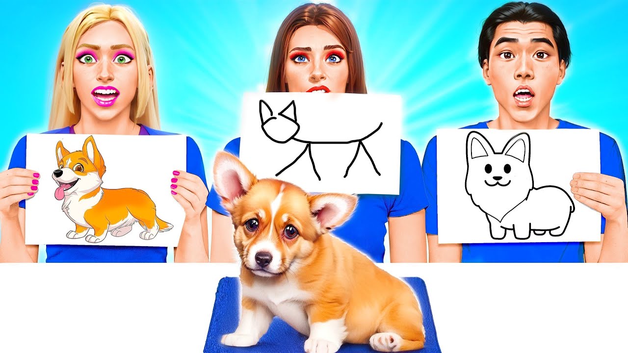 А4 кто лучше нарисует тот это и получит челлендж