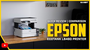 Epson Ecotank L6490 printer | Quick review and comparison