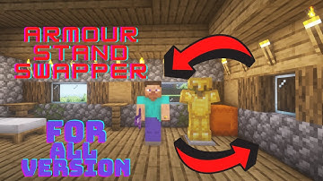 How to Make Automatic Armor Swapper in Minecraft 1.17.1